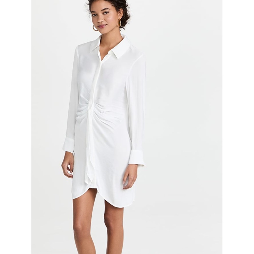 BB Dakota Tie Curious Shirt Dress